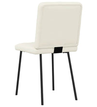 Esszimmerstühle 6 Stk. Creme Samt