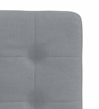 Esszimmerstühle 6 Stk. Hellgrau Stoff