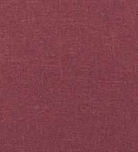 Esszimmerstühle 6 Stk. Weinrot Stoff