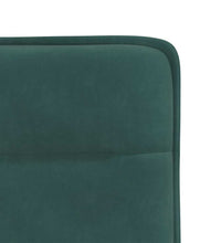 Esszimmerstühle 6 Stk. Dunkelgrün Samt