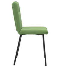 Esszimmerstühle 6 Stk. Hellgrün Samt