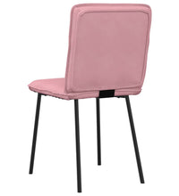 Esszimmerstühle 6 Stk. Rosa Samt