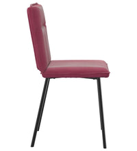 Esszimmerstühle 6 Stk. Weinrot Samt