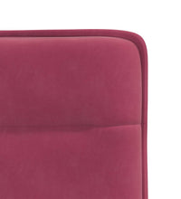 Esszimmerstühle 6 Stk. Weinrot Samt