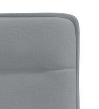 Esszimmerstühle 6 Stk. Hellgrau Stoff