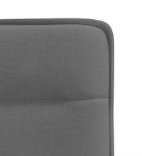 Esszimmerstühle 6 Stk. Dunkelgrau Stoff