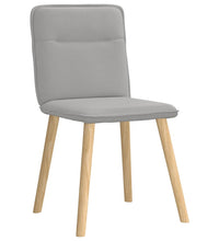 Esszimmerstühle 6 Stk. Wolkengrau Stoff