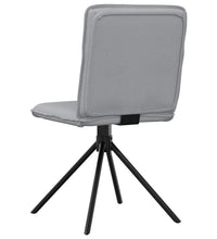 Esszimmerstühle 6 Stk. Hellgrau Stoff