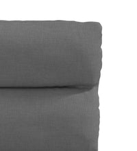 Esszimmerstühle 6 Stk. Dunkelgrau Stoff