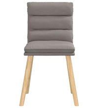 Esszimmerstühle 6 Stk. Taupe Stoff