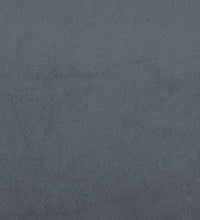 Esszimmerstühle 6 Stk. Dunkelgrau Samt