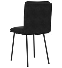 Esszimmerstühle 6 Stk. Schwarz Samt