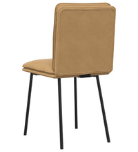 Esszimmerstühle 6 Stk. Braun Samt