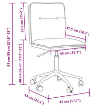 Esszimmerstühle 4 Stk. Schwarz Kunstleder