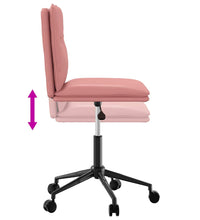 Esszimmerstühle 4 Stk. Rosa Kunstleder