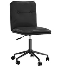 Esszimmerstühle 6 Stk. Schwarz Kunstleder