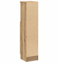 Badezimmerschrank mit Rollenhalter Artisan-Eiche 20,5x22x90 cm