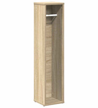 Badezimmerschrank mit Rollenhalter Sonoma-Eiche 20,5x20x90 cm