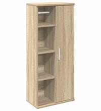 Badezimmerschrank mit Rollenhalter Sonoma-Eiche 39x22x90 cm