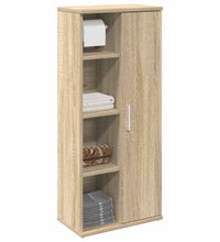 Badezimmerschrank mit Rollenhalter Sonoma-Eiche 39x22x90 cm