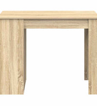 Schreibtisch mit Schubladen Ablage Sonoma-Eiche 102x62x77,5 cm