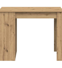 Schreibtisch mit Schubladen Ablage Artisan-Eiche 102x62x77,5 cm