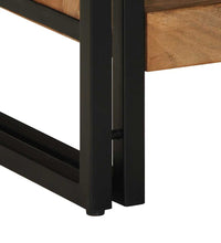 Couchtisch 70x50x38 cm Massivholz Akazie