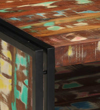 Couchtisch Mehrfarbig 70x50x38 cm Altholz Massivholz