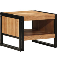 Couchtisch 50x50x38 cm Massivholz Akazie