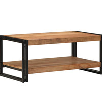 Couchtisch 90x50x38 cm Massivholz Akazie