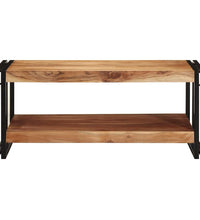 Couchtisch 90x50x38 cm Massivholz Akazie