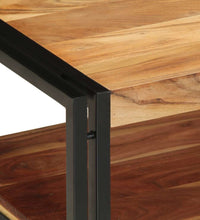 Couchtisch 90x50x38 cm Massivholz Akazie