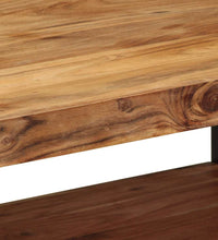 Couchtisch 90x50x38 cm Massivholz Akazie
