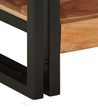 Couchtisch 90x50x38 cm Massivholz Akazie