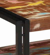 Couchtisch Mehrfarbig 90x50x38 cm Altholz Massiv