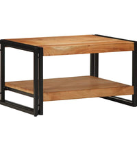 Couchtisch 70x50x38 cm Massivholz Akazie