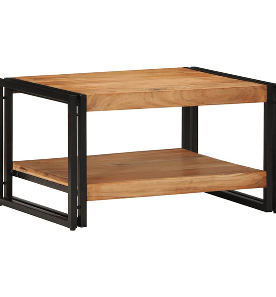 Couchtisch 70x50x38 cm Massivholz Akazie