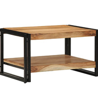 Couchtisch 70x50x38 cm Massivholz Akazie