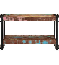 Couchtisch Mehrfarbig 70x50x38 cm Altholz Massivholz