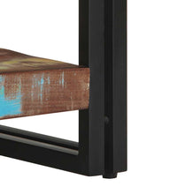 Couchtisch Mehrfarbig 70x50x38 cm Altholz Massivholz