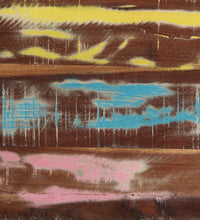 Couchtisch Mehrfarbig 70x50x38 cm Altholz Massivholz