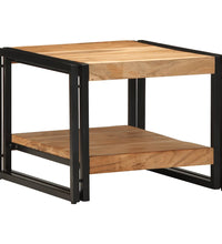 Couchtisch 50x50x38 cm Massivholz Akazie