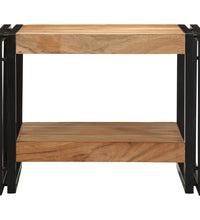 Couchtisch 50x50x38 cm Massivholz Akazie