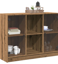 Sideboard Artisan-Eiche 102x37x75,5 cm Holzwerkstoff