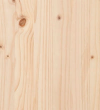 Massivholzbett mit Regal ohne Matratze 140x190 cm Kiefernholz