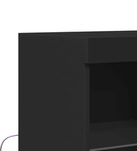 Sideboard Schwarz 81x37x100 cm Holzwerkstoff
