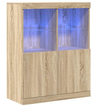 Sideboard Sonoma-Eiche 81x37x100 cm Holzwerkstoff