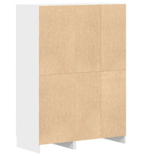 2-tlg. Küchenschrank-Set Weiß Holzwerkstoff