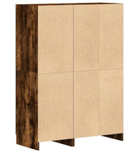 2-tlg. Küchenschrank-Set Räuchereiche Holzwerkstoff