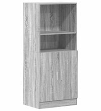 2-tlg. Küchenschrank-Set Grau Sonoma Holzwerkstoff